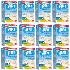 Arı Mama 12 Vitaminli 6 Mineralli 500 gr Sütlü Pirinç Unu 12 li Paket