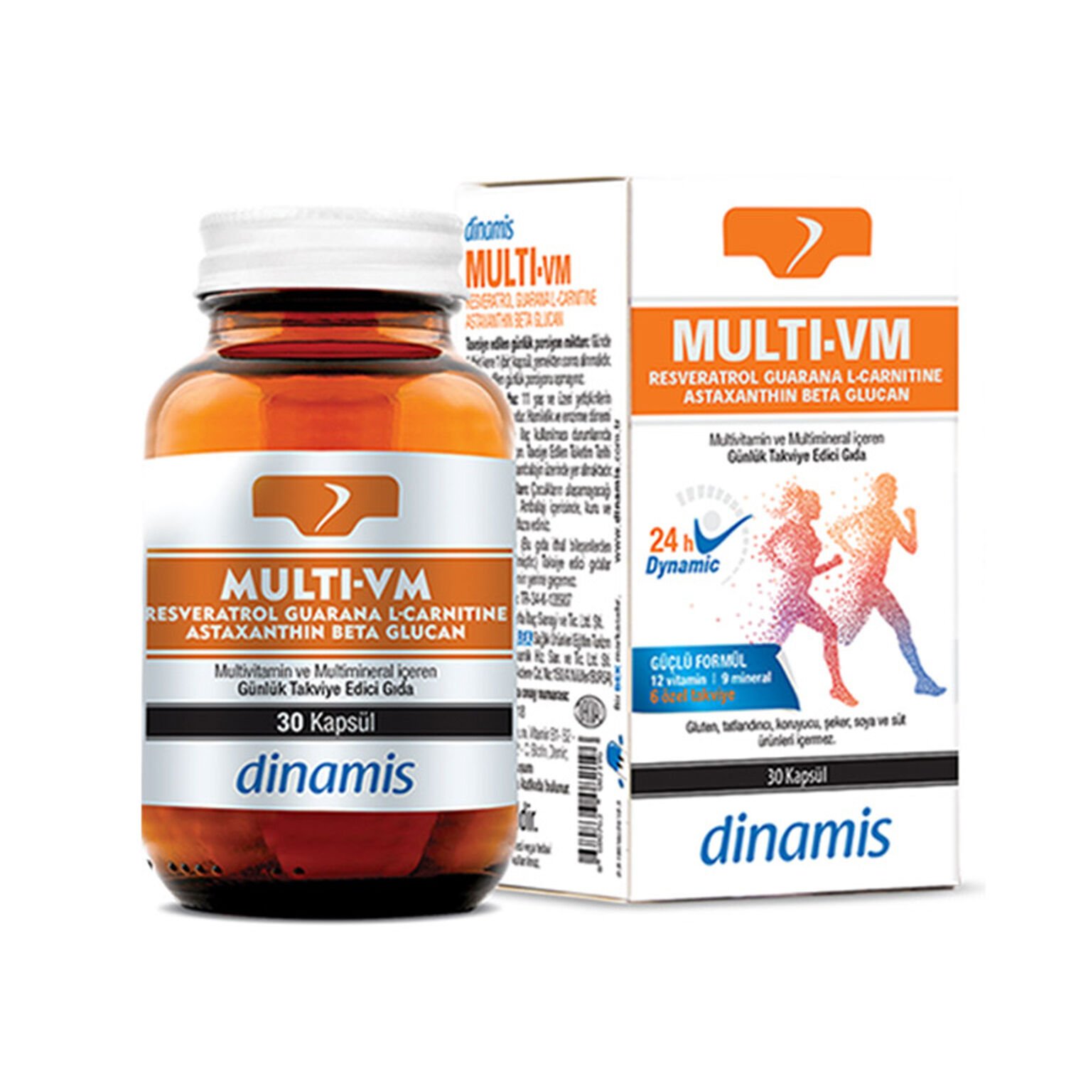 Dinamis Multi Vm İçeren Takviye Edici Gıda 30 Kapsül