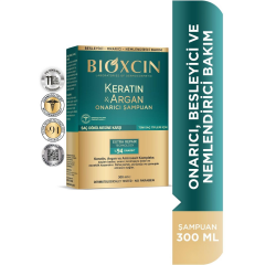 Bioxcin Keratin Ve Argan Onarıcı Şampuan 300 ml