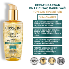 Bioxcin Keratin Ve Argan Onarıcı Saç Bakım Yağı 150 ml