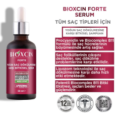 Bioxcin Forte Yoğun Saç Dökülmesine Karşı Bitkisel Serum 3x50 ml