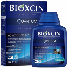 Bioxcin Quantum Bio Activ Yağlı Saçlar İçin Şampuan 300 ml + 100 ml Seyahat Boyu Hediye