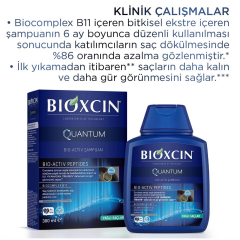 Bioxcin Quantum Bio Activ Yağlı Saçlar İçin Şampuan 300 ml + 100 ml Seyahat Boyu Hediye