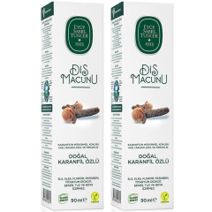 Eyüp Sabri Tuncer Doğal Karanfil Özlü Florürsüz Diş Macunu 90 ml 2 ADET