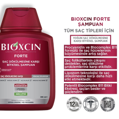 Bioxcin Forte Saç Dökülmesine Karşı Bitkisel Şampuan 300 ml