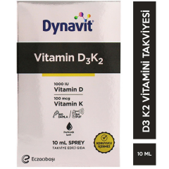 Dynavit Vitamin D3 K2 Sprey 10 ml