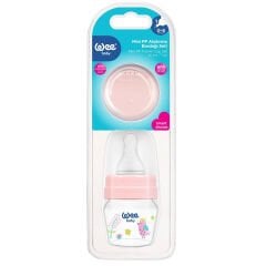 Wee Baby Mini PP Alıştırma Bardağı Seti 30 ml Pembe