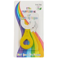 Lyra Professional U Tipi Pratik 2-6 Yaş Çocuk Diş Fırçası Yeşil