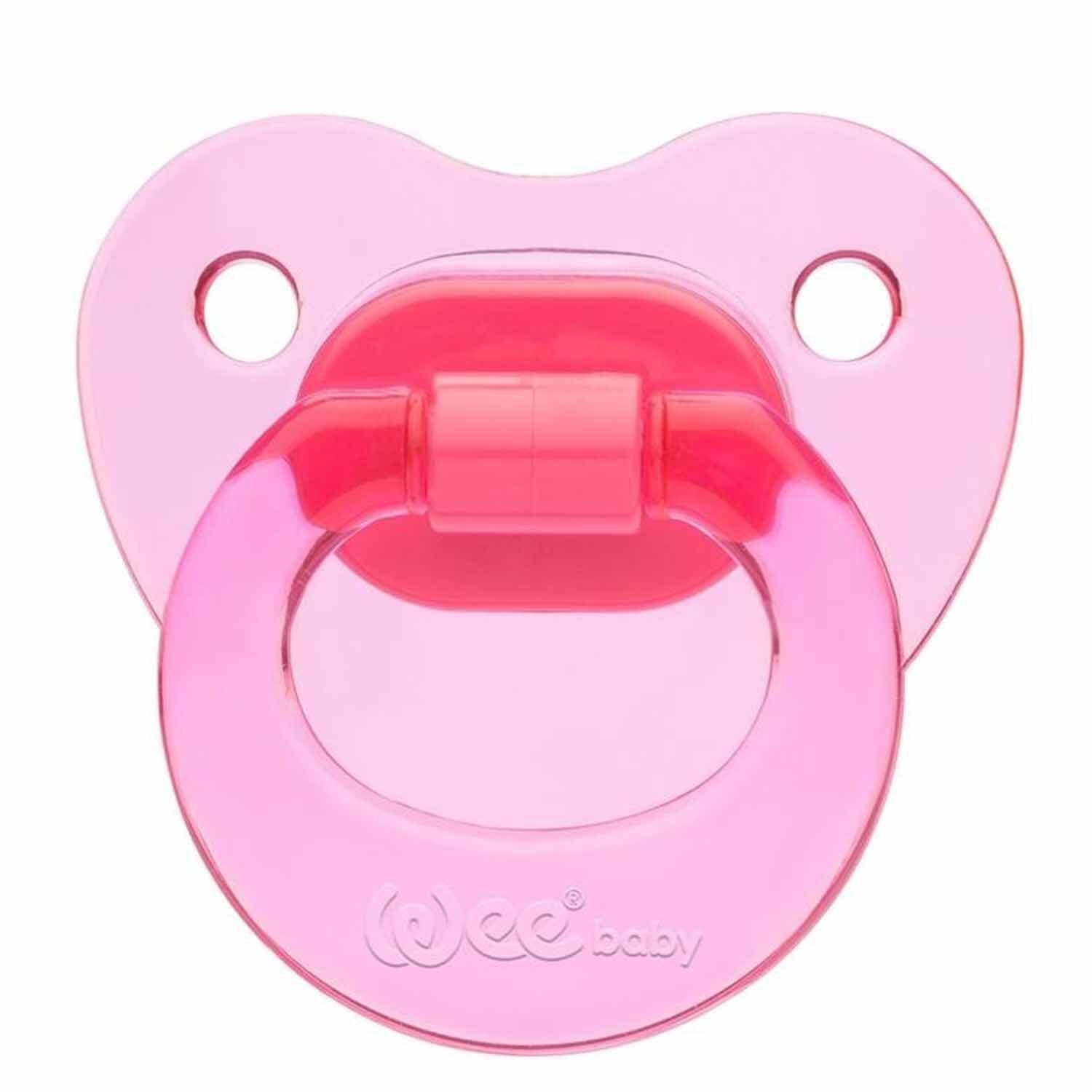 Wee Baby Akide Damaklı No 1 Emzik 0-6 Ay Pembe