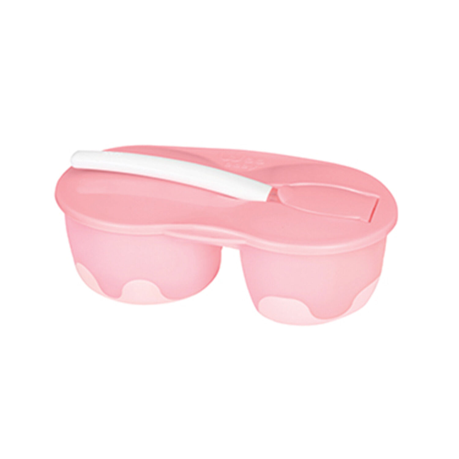 Wee Baby 2 Hazneli Mama Kabı Seti +6 Ay Pembe
