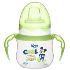 Wee Baby Disney Kulplu Alıştırma Bardağı 125 ml Yeşil