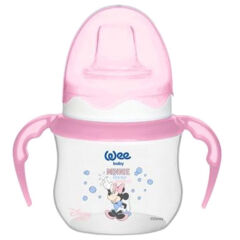 Wee Baby Disney Kulplu Alıştırma Bardağı 125 ml Pembe
