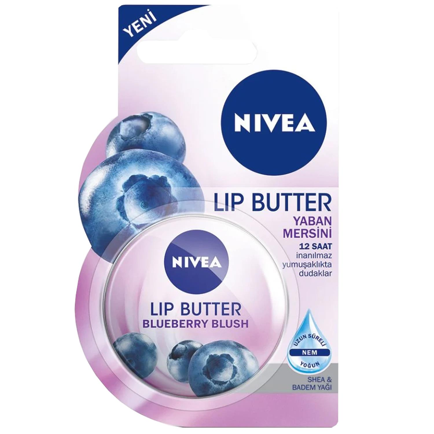 Nivea Lip Butter Yaban Mersini Dudak Kremi 16.7 gr