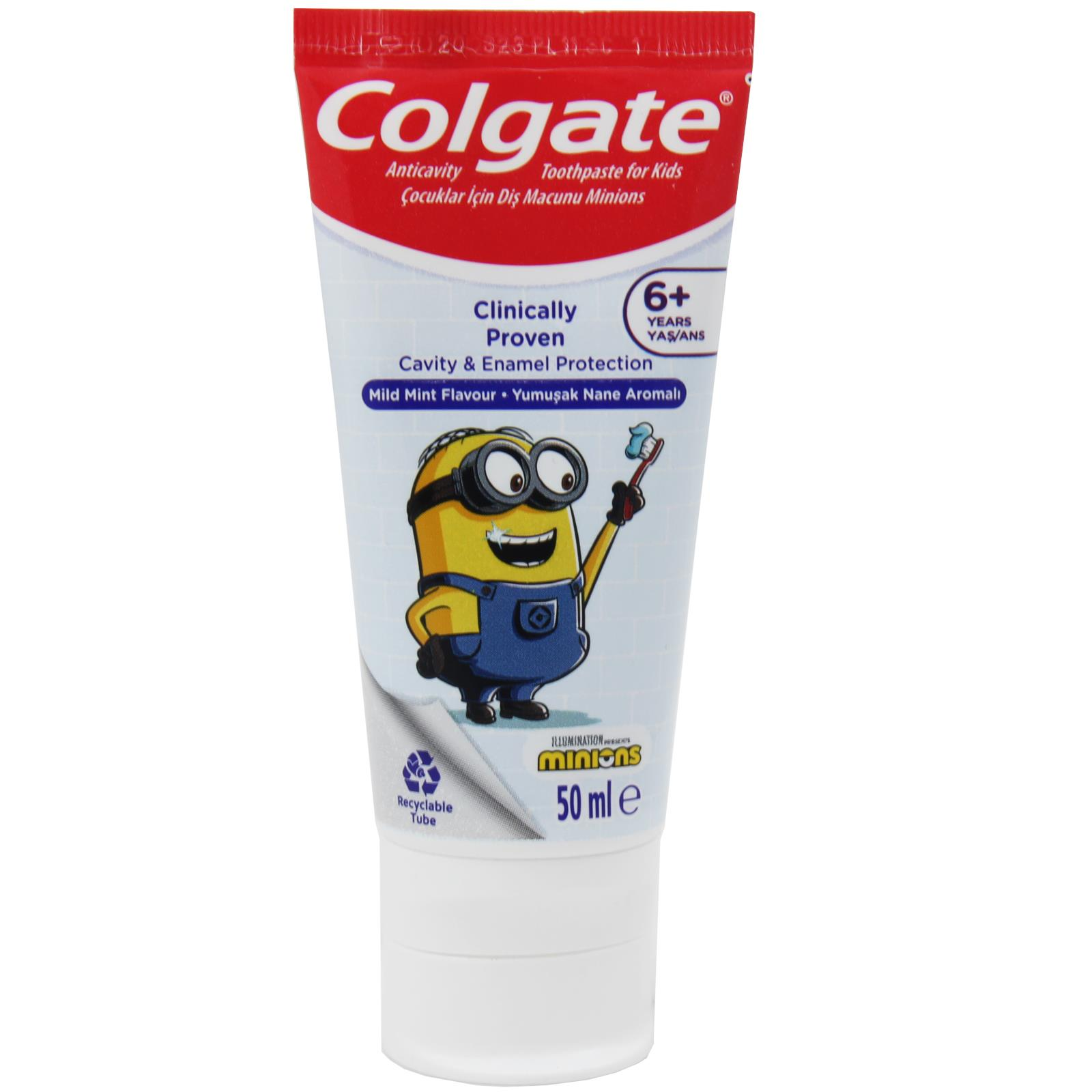 Colgate Minions 6 Yaş+ Çocuk Diş Macunu 50 ml