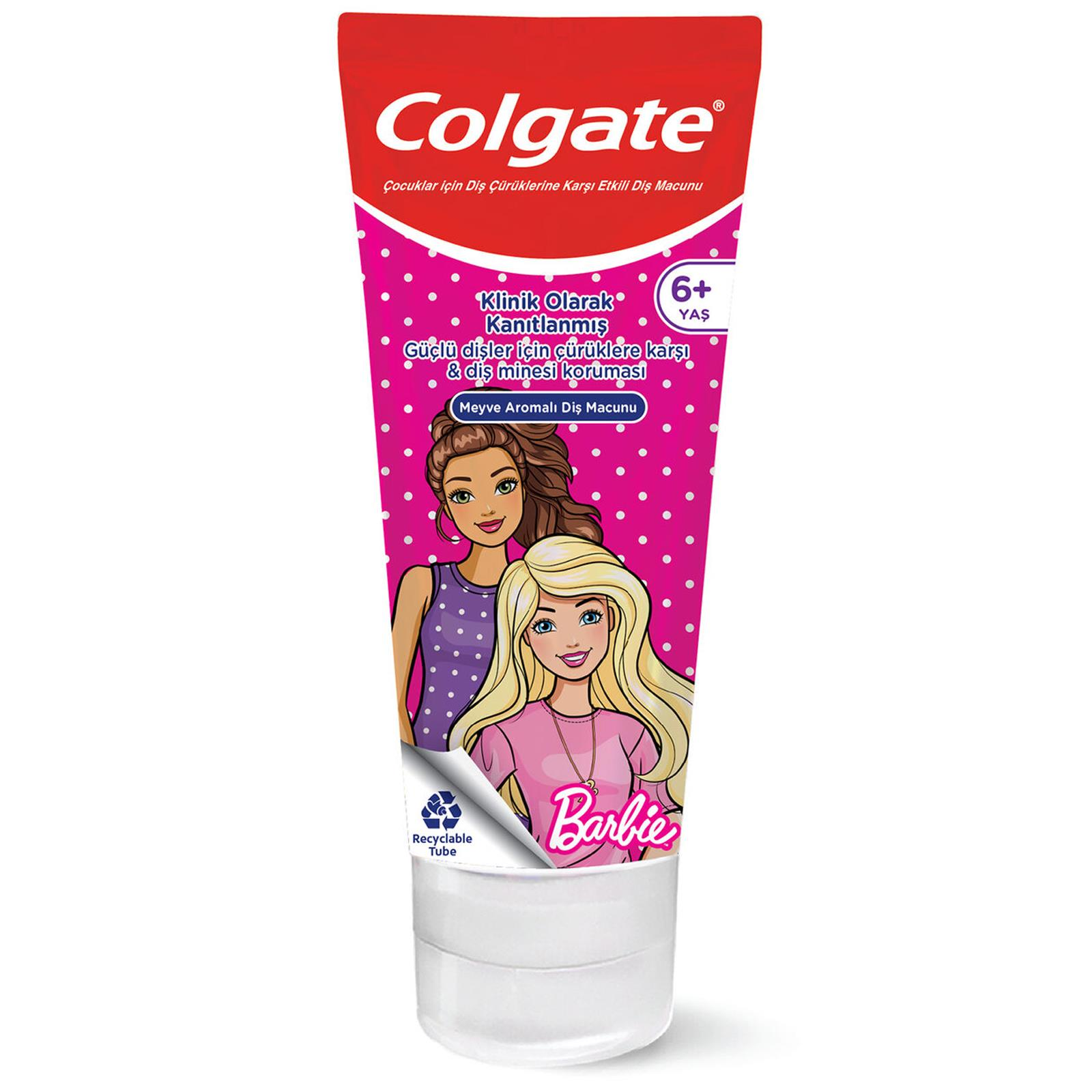 Colgate 6 Yaş+ Çocuk Diş Macunu Barbie 75 ml