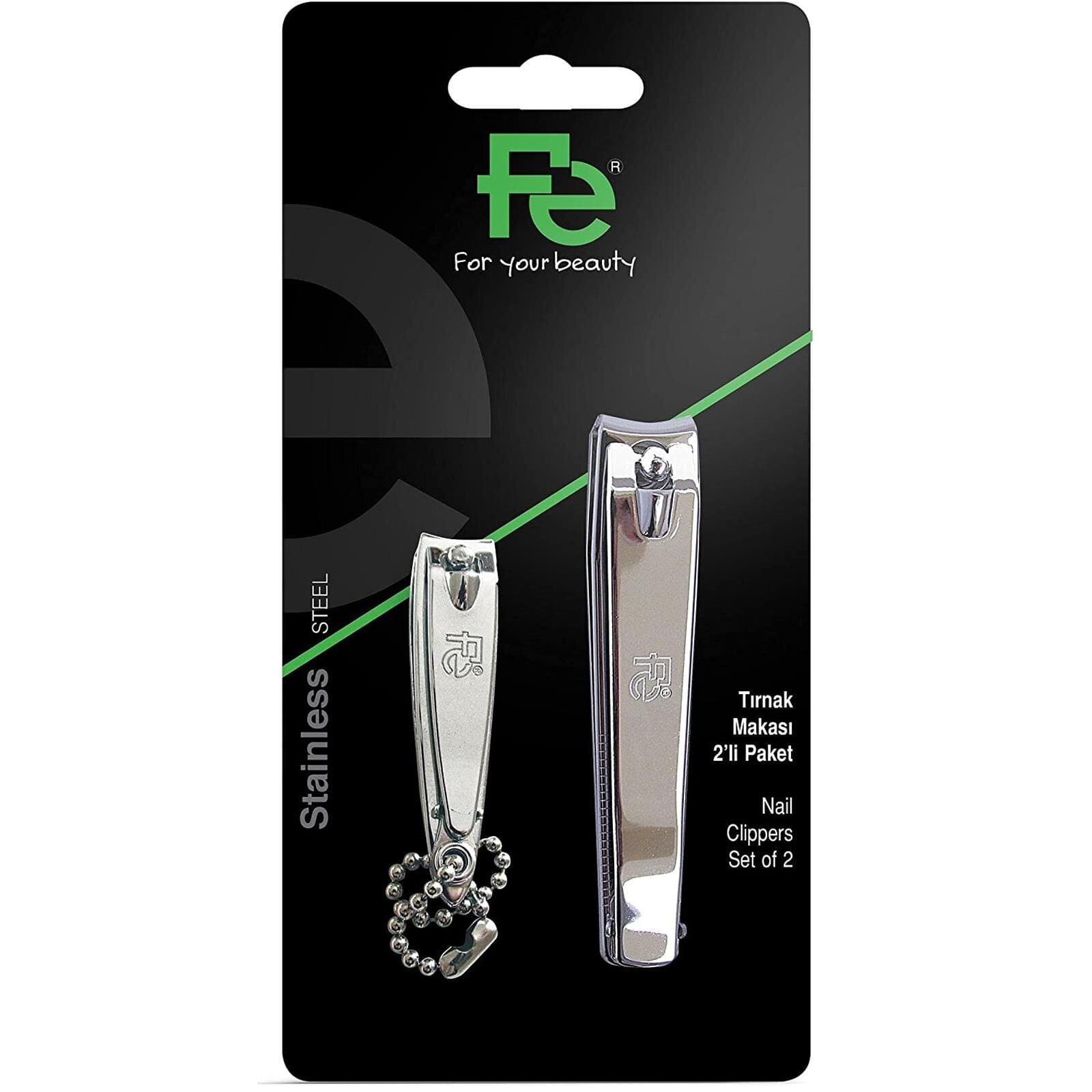 Fe Tırnak Makası Seti 2 li FEPI050
