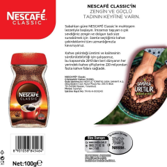 Nescafe Classic Çözünebilir Kahve Kavanoz 100 gr