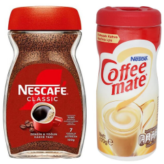 Nescafe Classic Kahve Kavanoz 100 gr + Nestle Coffee Mate Kahve Beyazlatıcı 170 gr