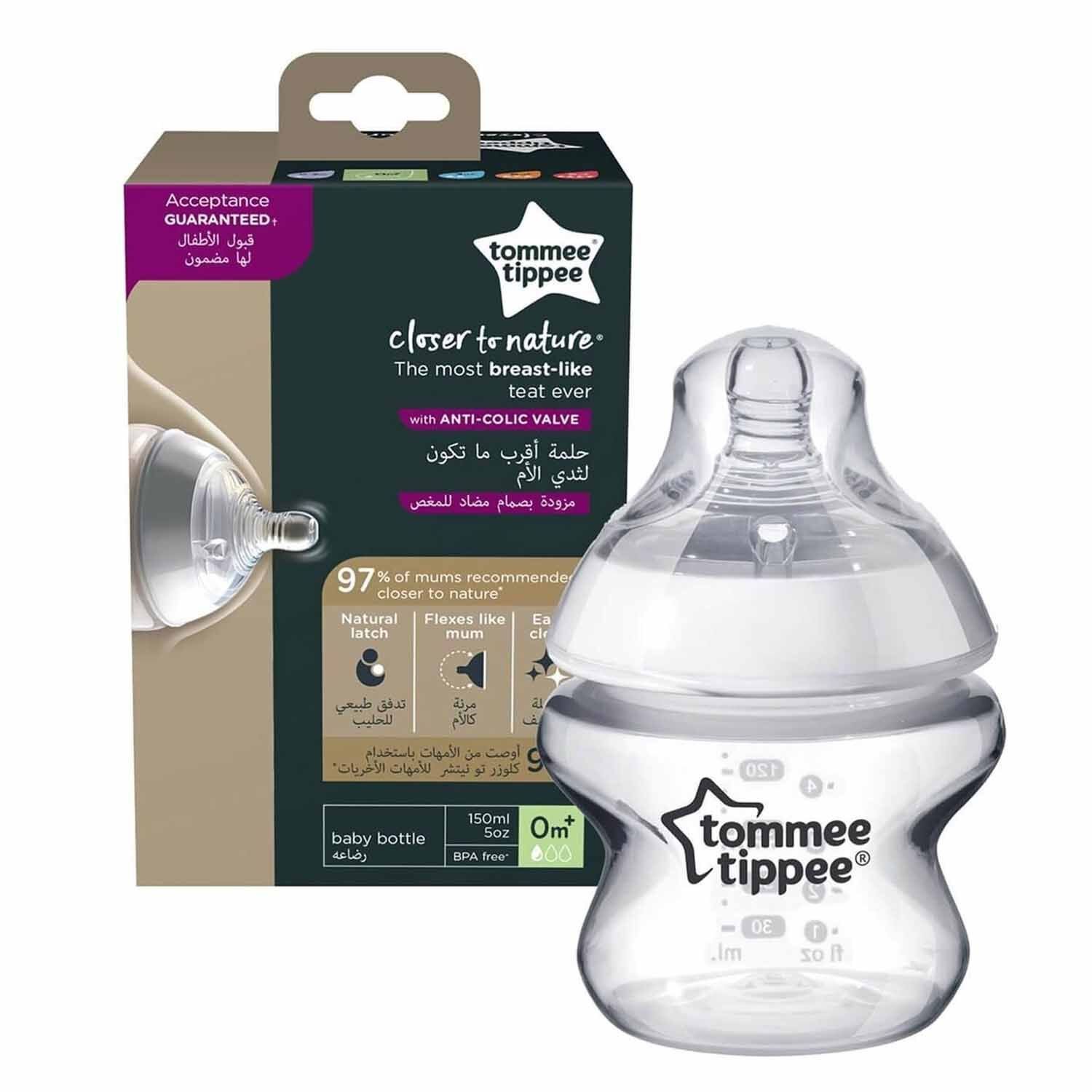 Tommee Tippee PP Closer to Natura Beyaz Biberon 150 ml