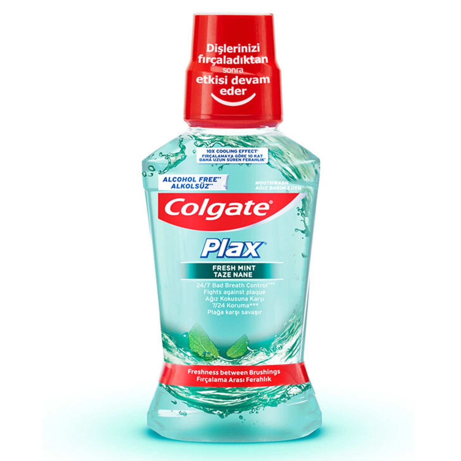 Colgate Plax Taze Nane Alkolsüz Ağız Bakım Suyu 250 ml