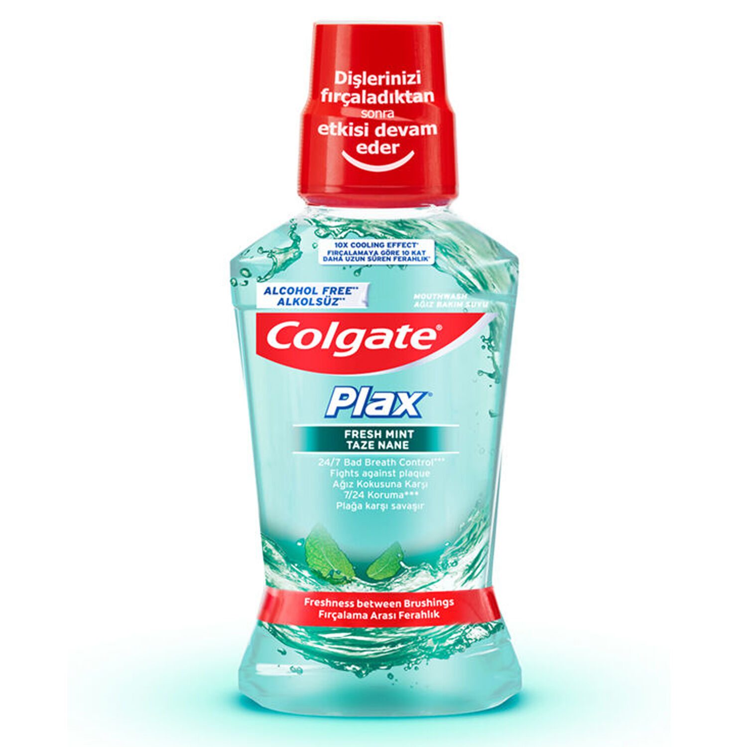 Colgate Plax Taze Nane Alkolsüz Ağız Bakım Suyu 250 ml