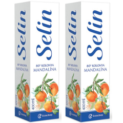 Selin Mandalina Kolonyası Pet Şişe 400 ml 2 ADET