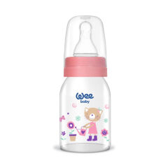 Wee Baby Klasik Cam Biberon 125 ml Mor