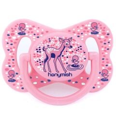 Hanymish 106 Joy Silikon Damaklı Emzik No 1 0-6 Ay Pembe