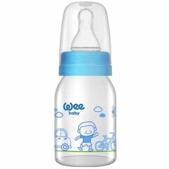 Wee Baby Klasik Cam Biberon 125 ml Mavi