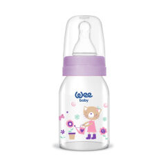 Wee Baby Klasik Cam Biberon 125 ml Mor