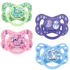 Hanymish 108 Joy Silikon Damaklı Emzik No 3 18+ Ay