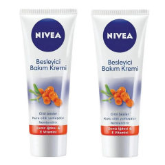 Nivea Besleyici Bakım El Kremi Deniz İğdesi 75 ml 2 ADET