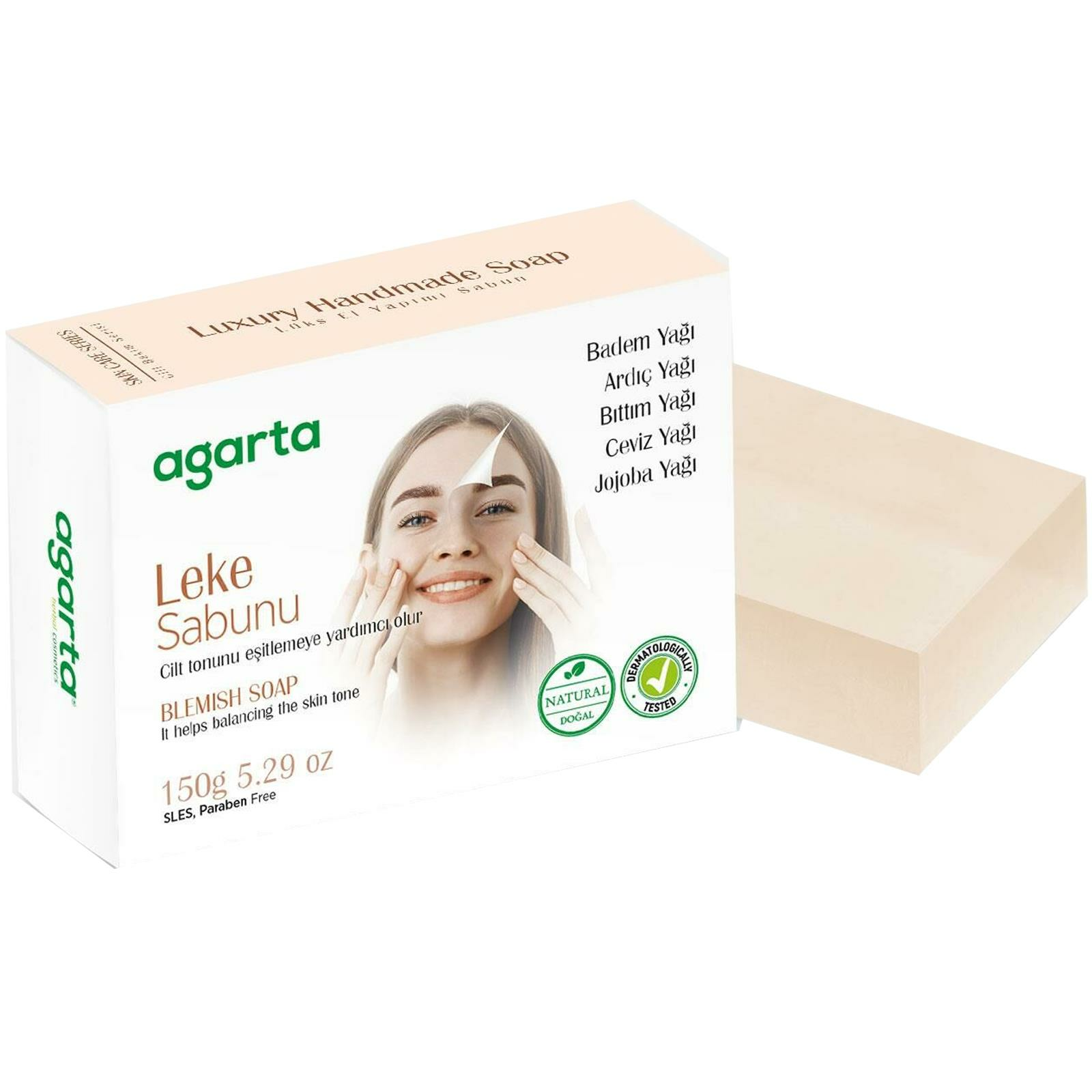 Agarta Doğal El Yapımı Leke Sabunu 150 gr