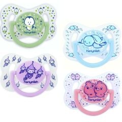 Hanymish 101 Cute Silikon Damaklı Emzik No 2 6-18 Ay