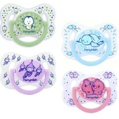 Hanymish 101 Cute Silikon Damaklı Emzik No 2 6-18 Ay