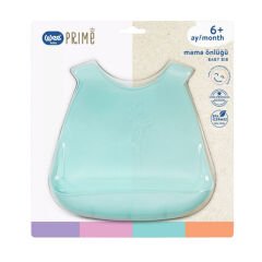 Wee Baby Prime Silikon Mama Önlüğü 6+ Ay Yeşil