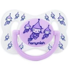 Hanymish 101 Cute Silikon Damaklı Emzik No 2 6-18 Ay Mor