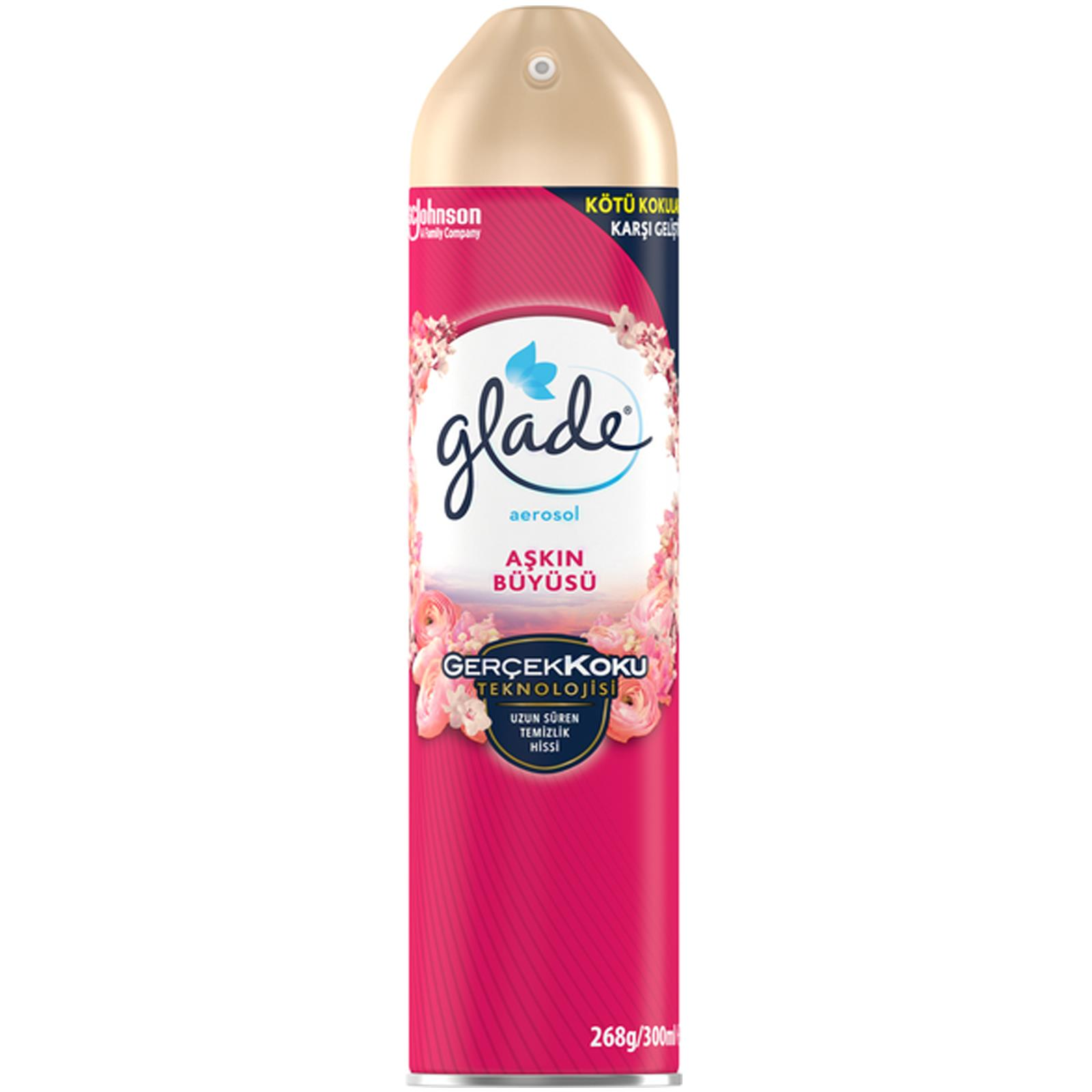 Glade Aerosol Aşkın Büyüsü Oda Kokusu 300 ml
