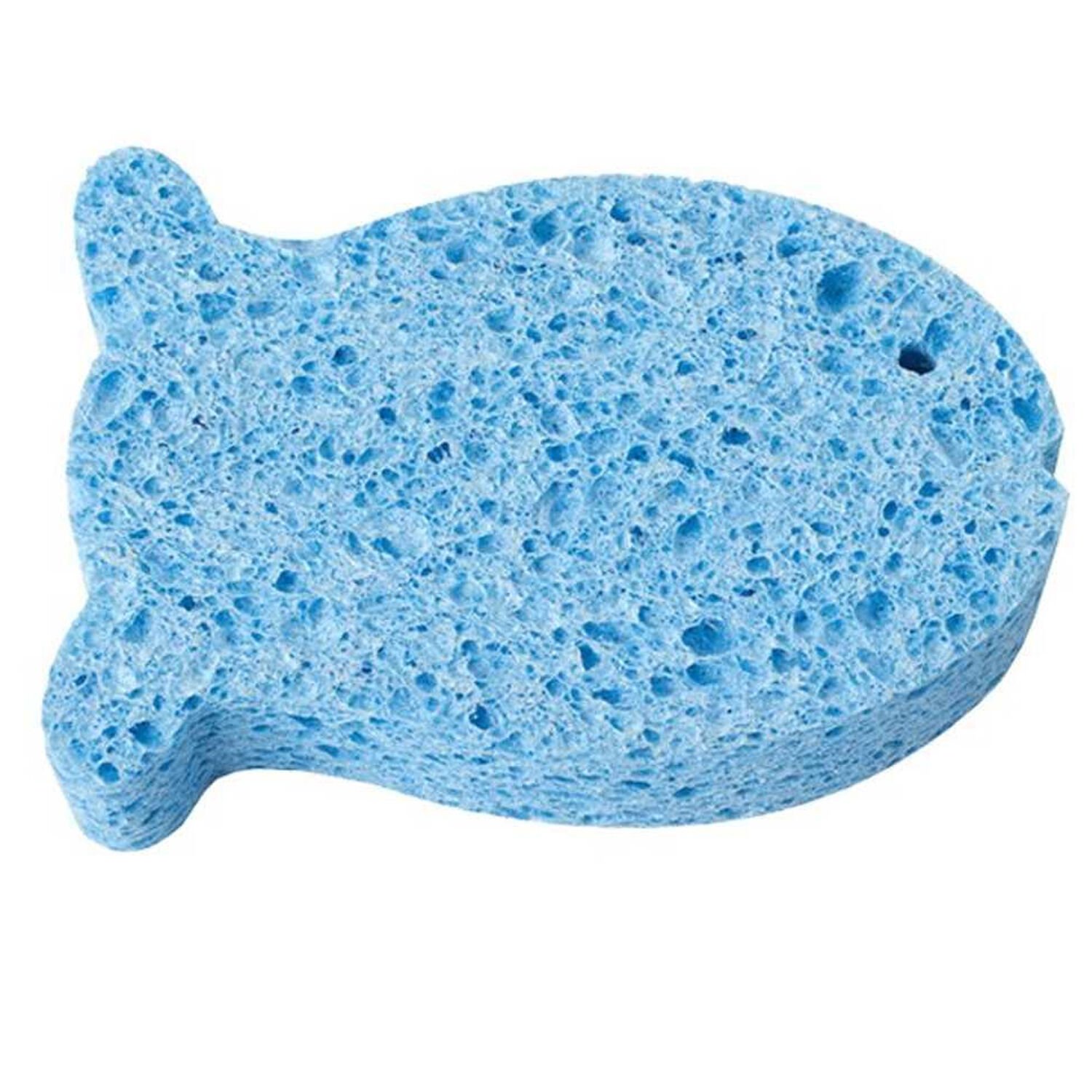 Wee Baby Doğal Selülozik Banyo Süngeri Mavi