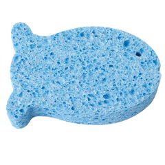 Wee Baby Doğal Selülozik Banyo Süngeri Mavi