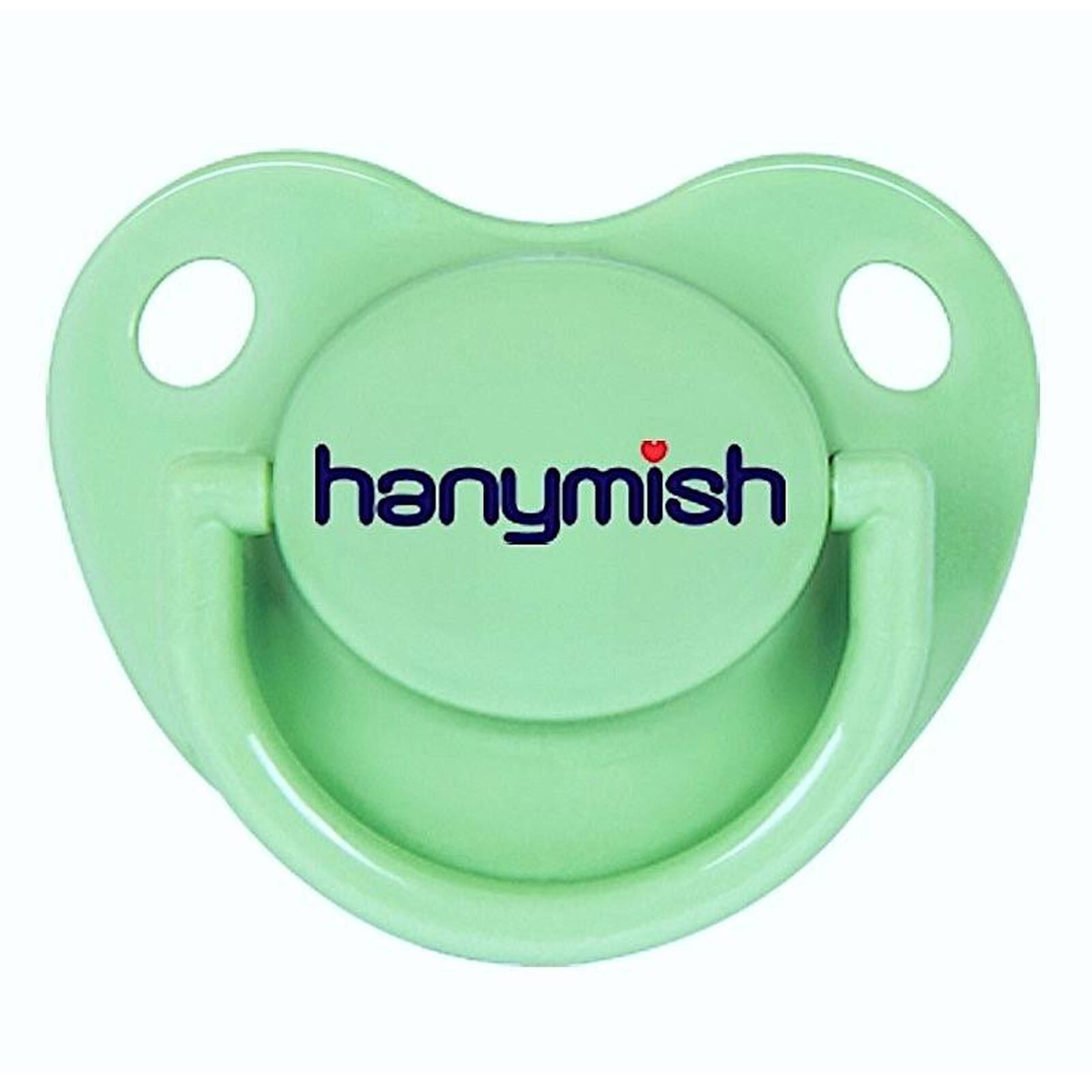Hanymish 122 Rainbow Silikon Damaklı Emzik No 2 6-18 Ay Yeşil