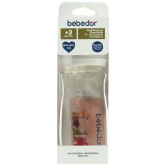 Bebedor Geniş Ağızlı Isıya Dayanıklı Cam Biberon 260 ml