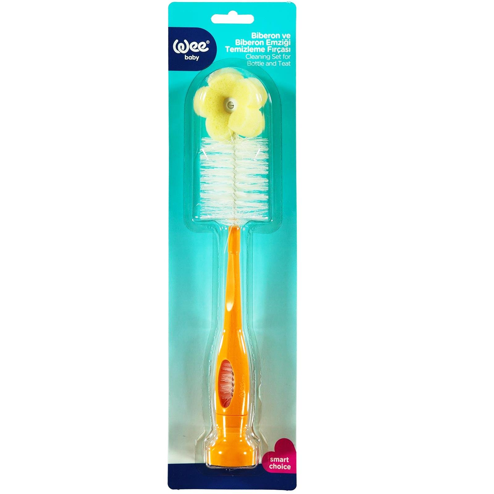 Wee Baby 106 Biberon Ve Biberon Emziği Temizleme Seti Turuncu