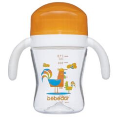 Bebedor 360 Derece Dönen Tritan Kulplu Bardak 210 ml
