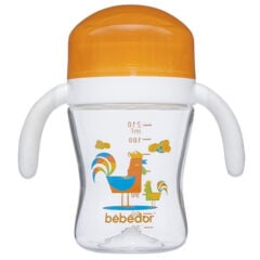 Bebedor 360 Derece Dönen Tritan Kulplu Bardak 210 ml