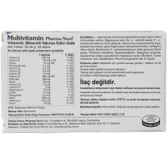 Pharma Nord Multivitamin 30 Tablet