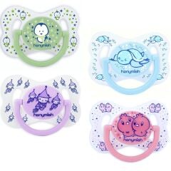 Hanymish 100 Cute Silikon Damaklı Emzik No 1 0-6 Ay