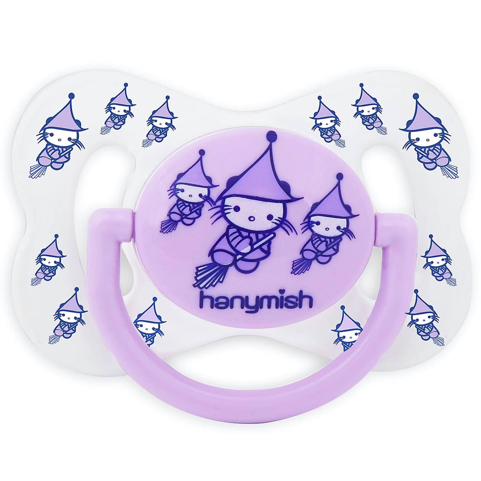 Hanymish 100 Cute Silikon Damaklı Emzik No 1 0-6 Ay Mor