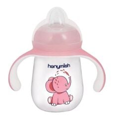 Hanymish 520 Akıtmaz Kulplu Bardak 260 ml Pembe