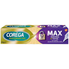 Corega Maksimum Kontrol Diş Protezi Yapıştırıcı Krem 40 gr